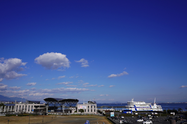 空・マリーナ・ミシガン・びわ湖　景色